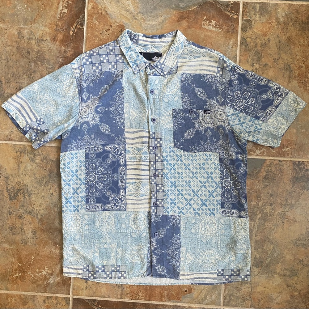 Lost Enterprises Woven Button Down Shirt